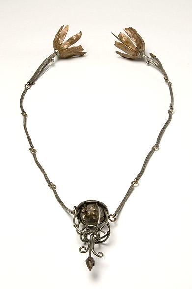 All the Umbrellas in London Necklace by April Wood